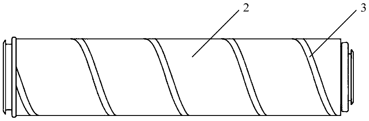 Floor brush for dust collector, dust collector and particulate matter cleaning method