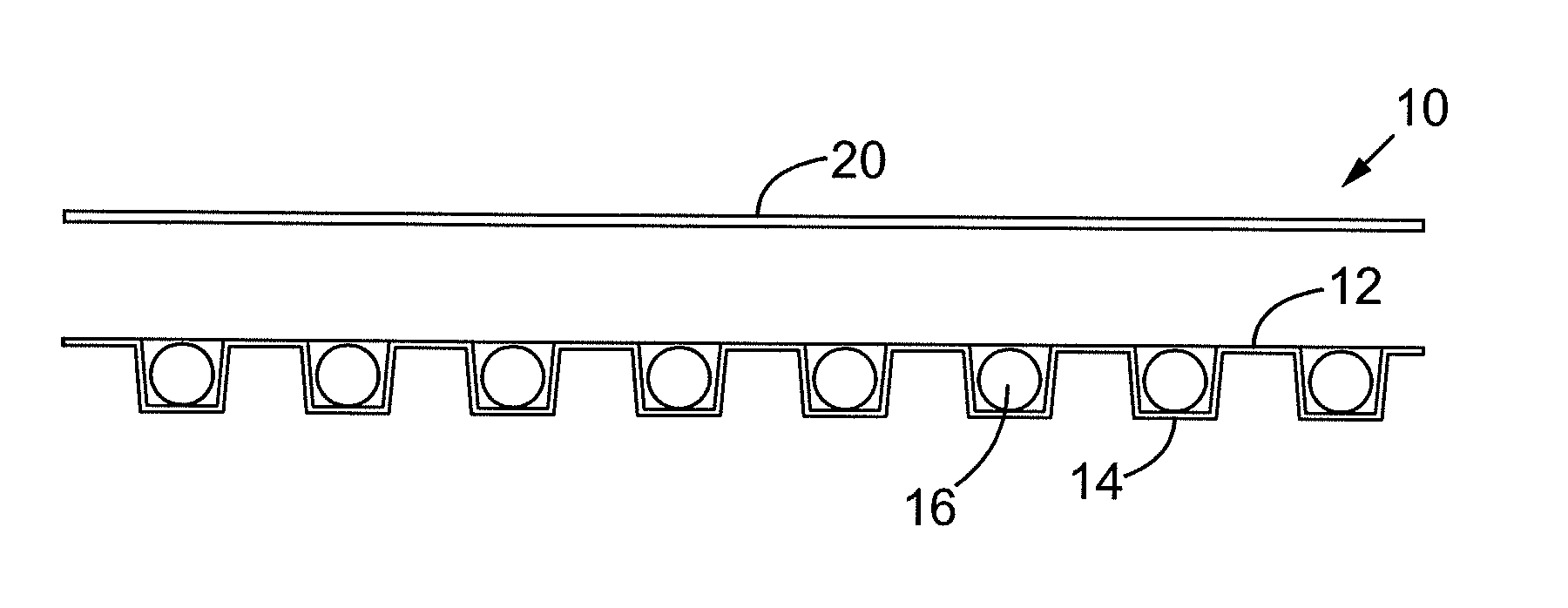 Method and apparatus for storing and dispensing reagent beads