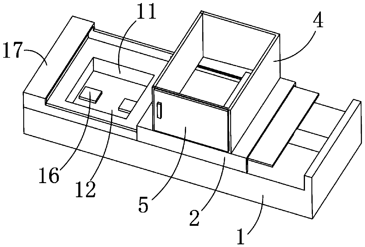 Wedging type stamping part capable of achieving automatic positioning