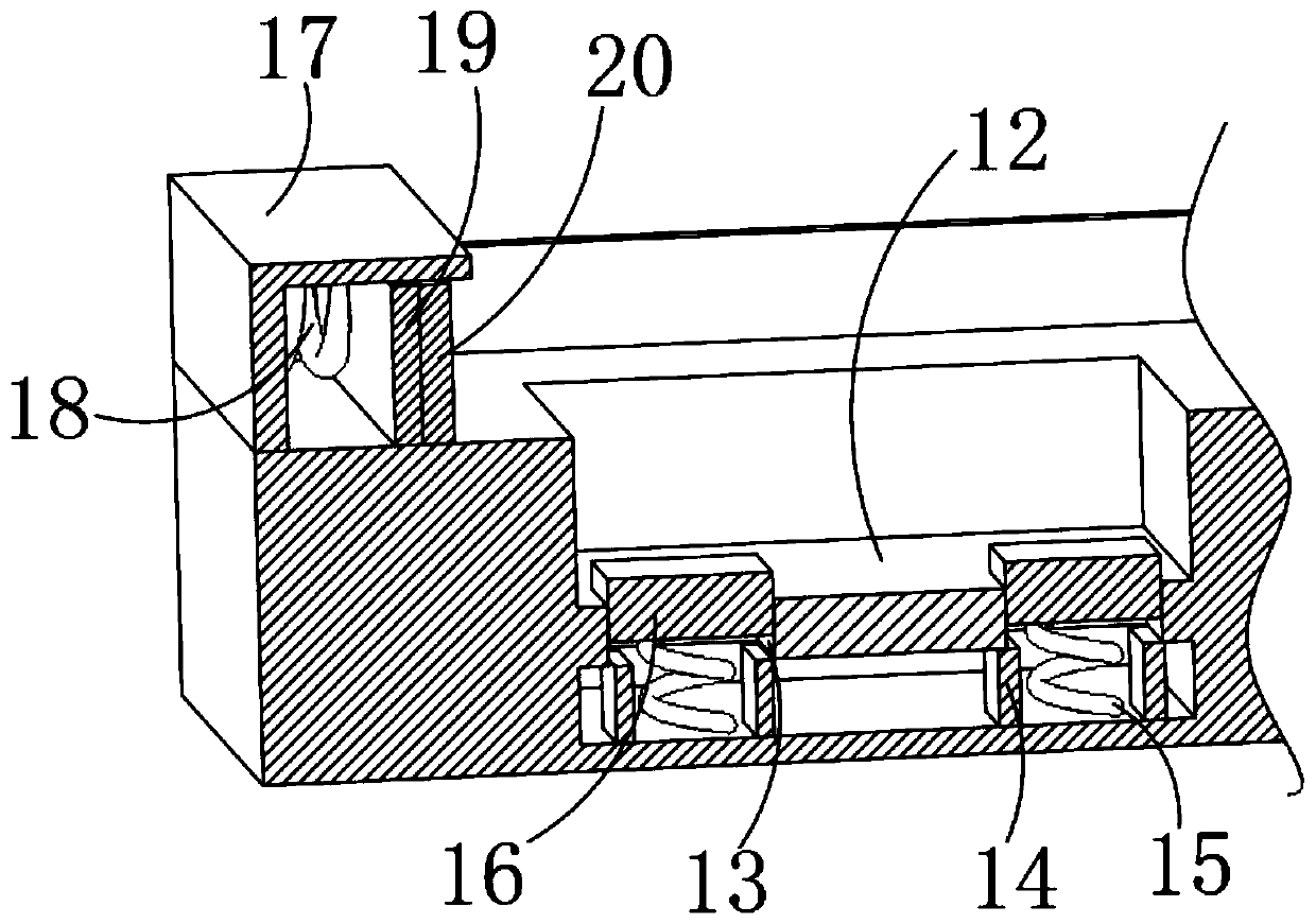 Wedging type stamping part capable of achieving automatic positioning