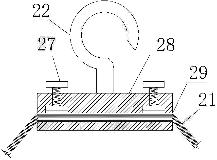 Prestressed pipeline friction testing apparatus and installation method of apparatus
