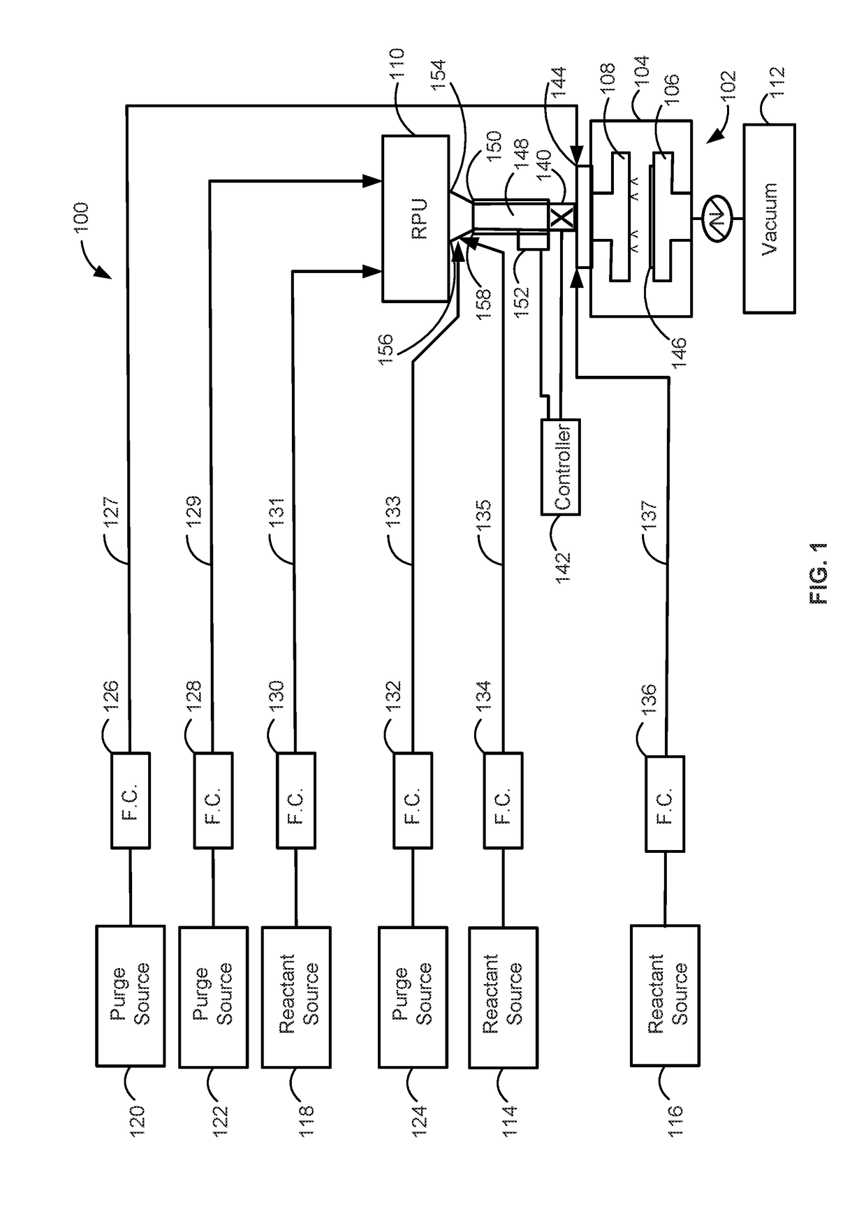 Method and system for in situ formation of gas-phase compounds