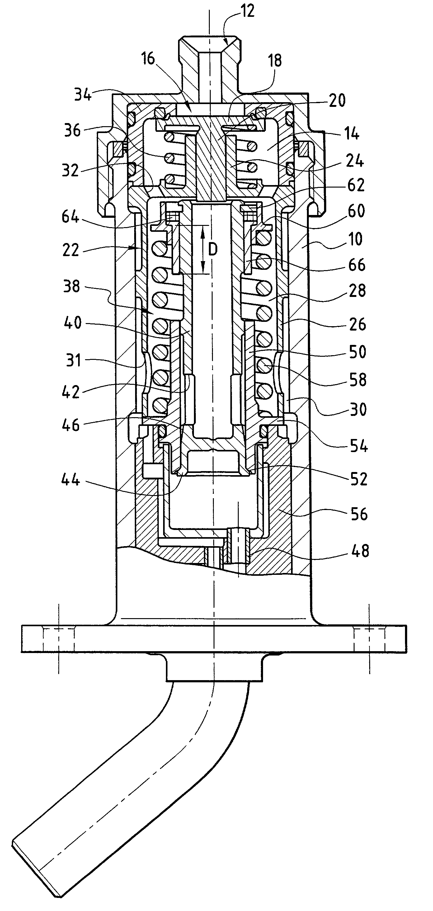 Fuel injector with an optimized metering device