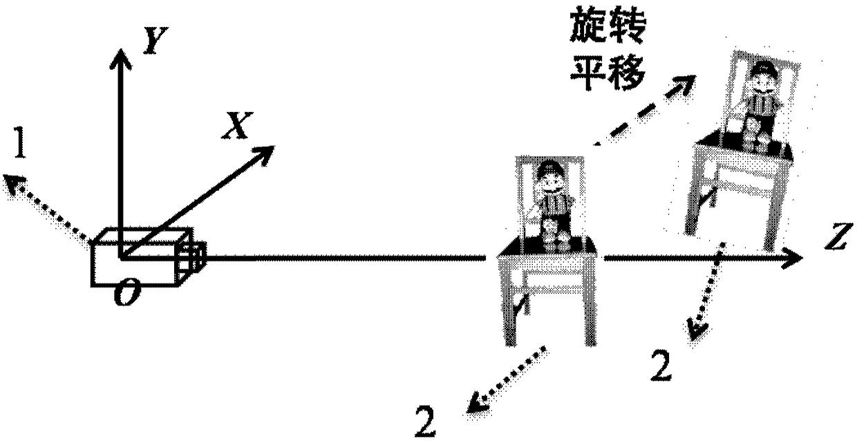 A Monocular Topology Matching 3D Imaging Method in Time Domain