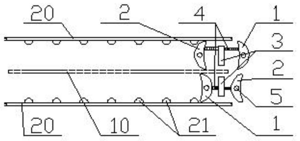 A kind of auxiliary device for cleaning and applying medicine for obstetrics and gynecology