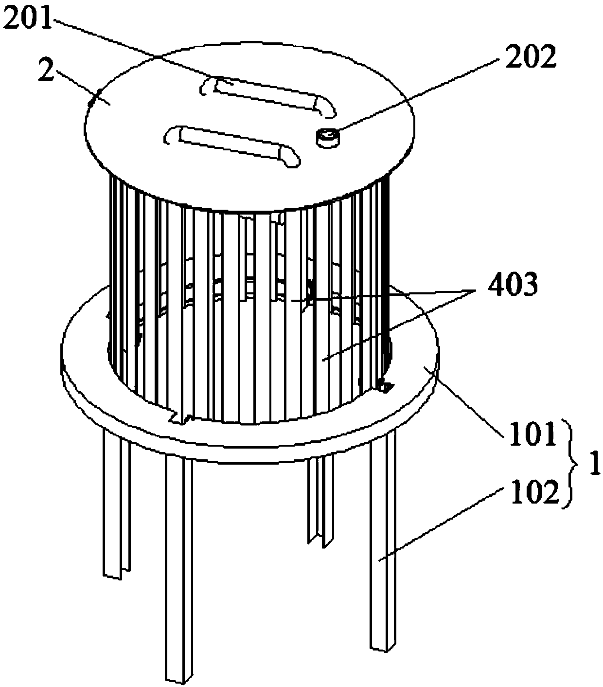 Electric cable well cover capable of realizing ventilating and humidity-discharging