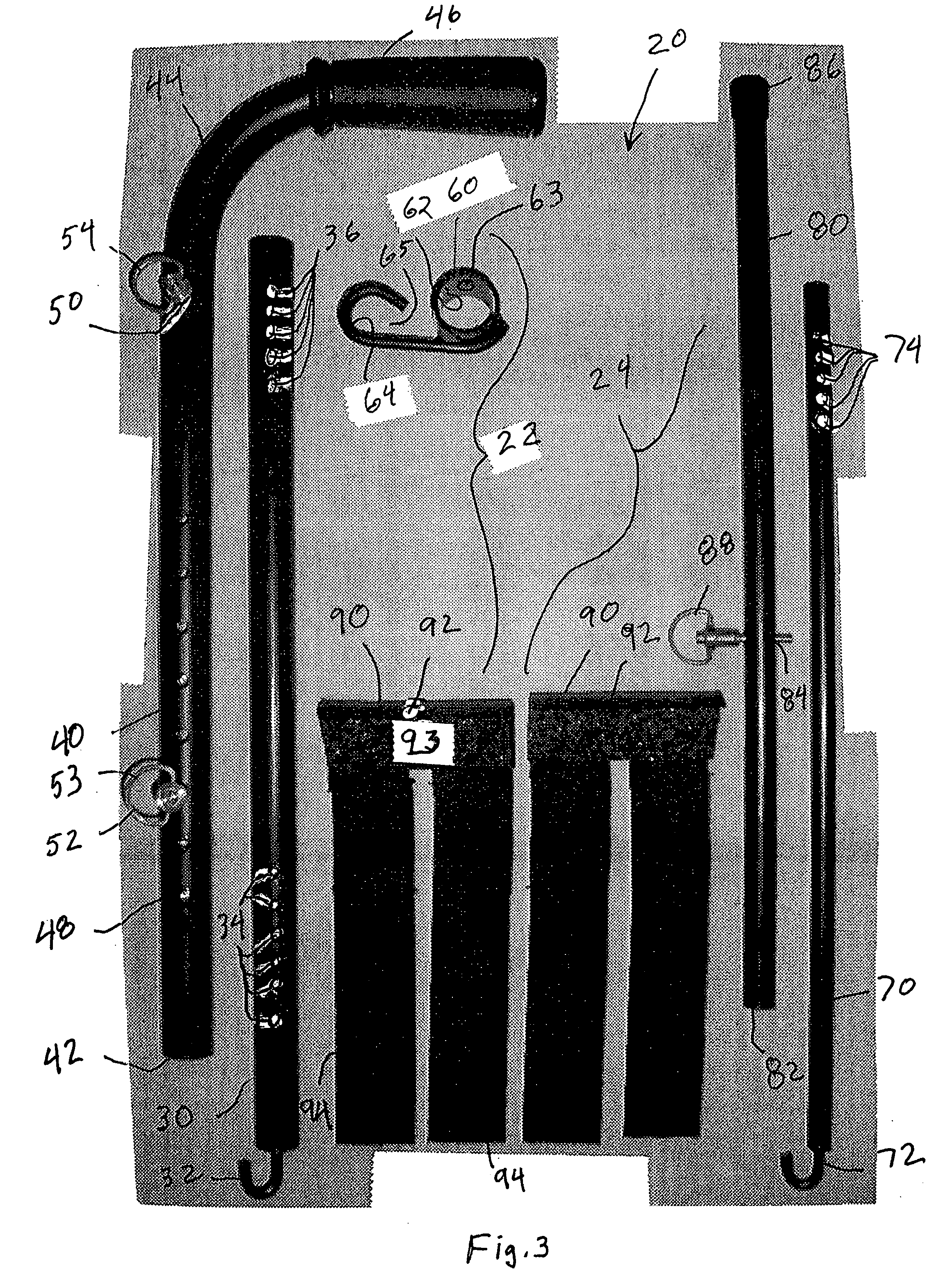 Portable hand control system for a vehicle