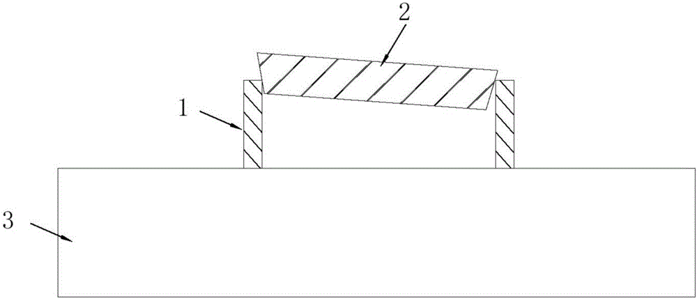 LF (Ladle Furnace) and centring device and centring method for three-hole guide plate for electrodes of LF