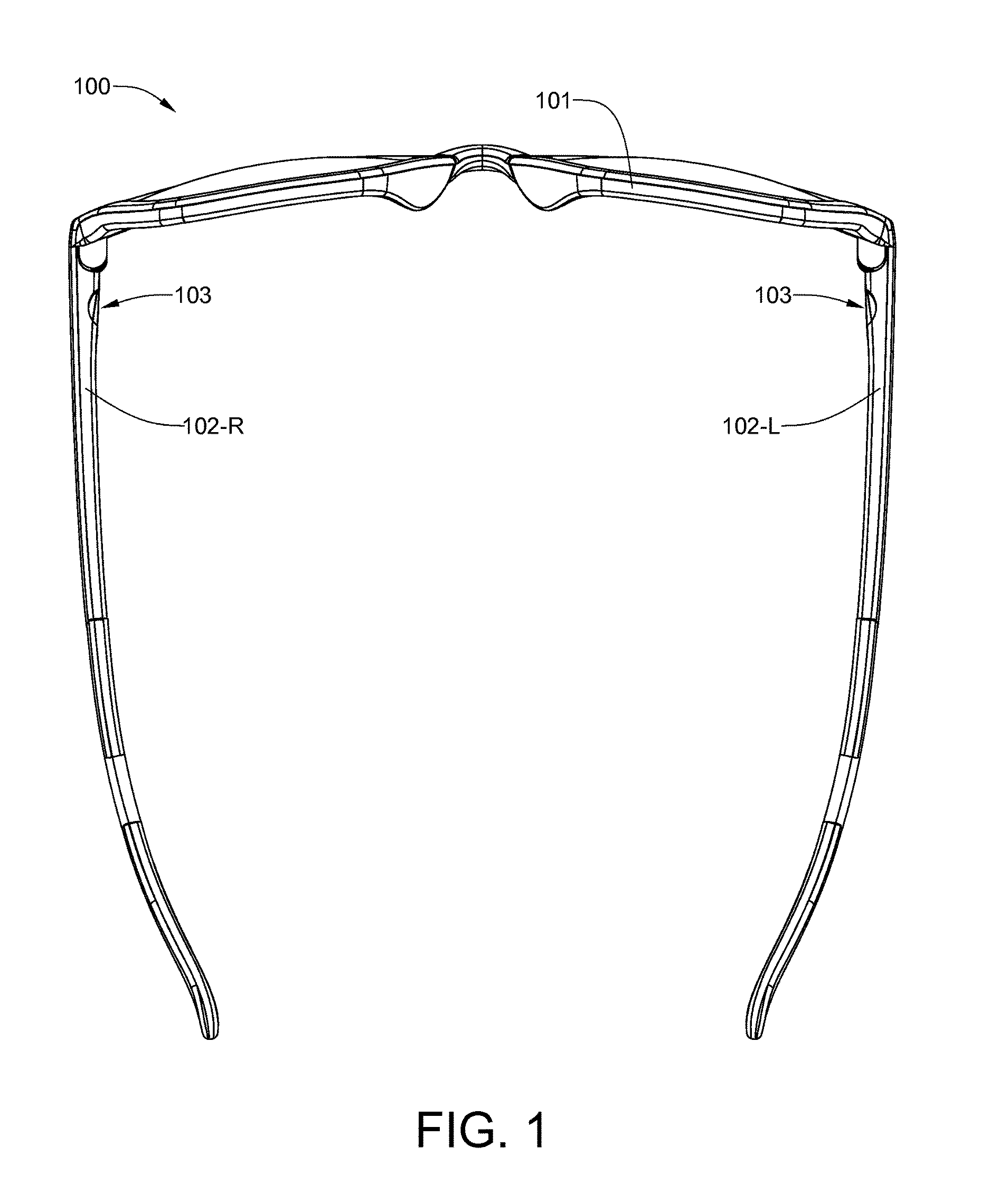 Eyeglass frame having selectively interchangeable temples with simplified recessed interconnection clips
