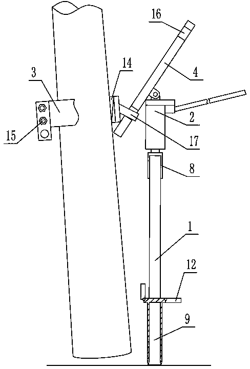 Electric pole centralizer