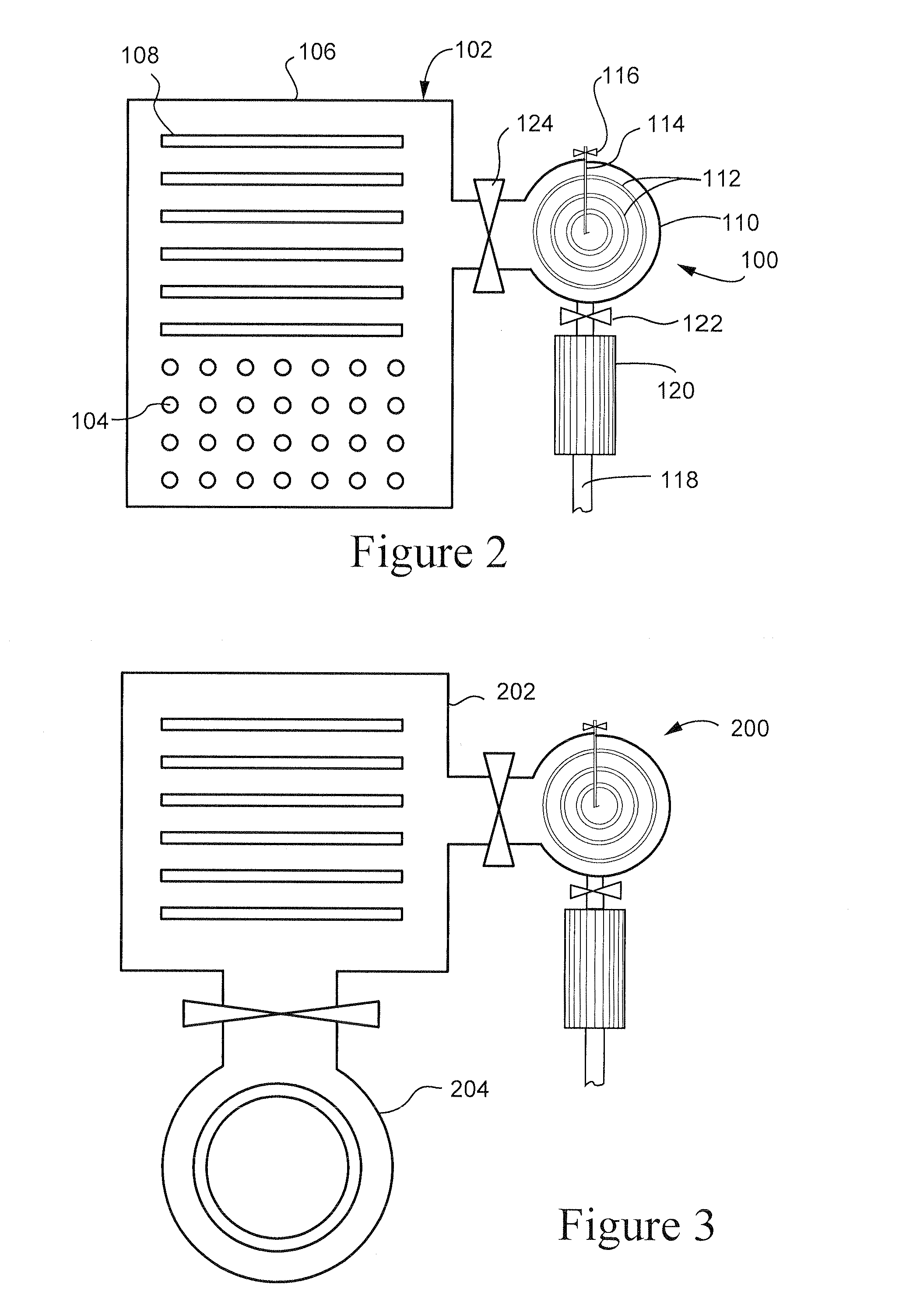 Controlled nucleation during freezing step of freeze drying cycle using pressure differential ice crystals distribution from condensed frost