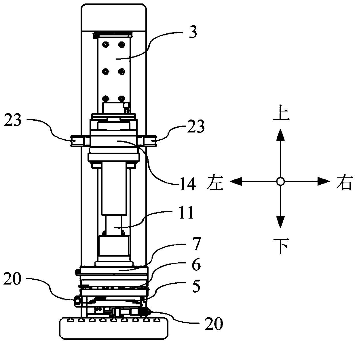Fast preparation device and preparation method for rock direct-tension sample