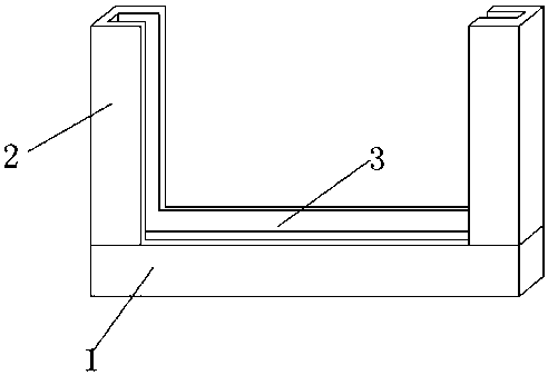 A lower frame structure of a solar support