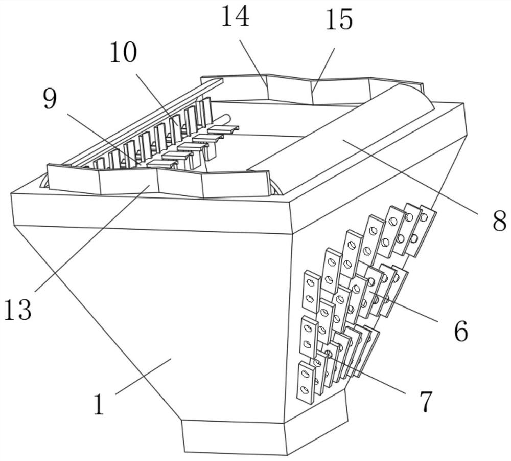 Heat dissipation device applied to numerical control laser cutting