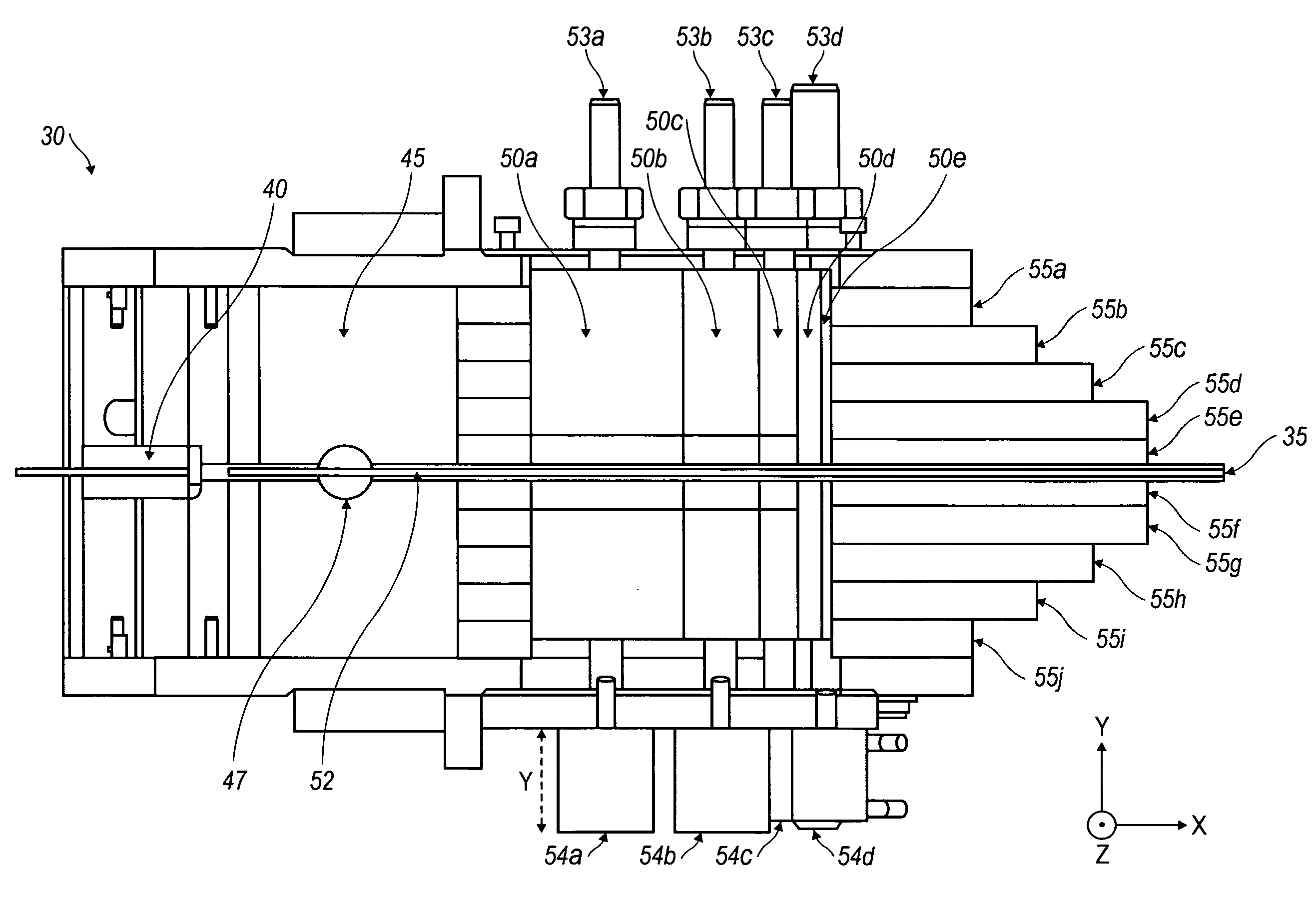 System and method for normalization and calibration of an imaging system using a variable thickness filter