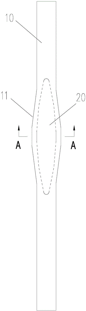 Composite shoulder strap for underwear and manufacturing method thereof