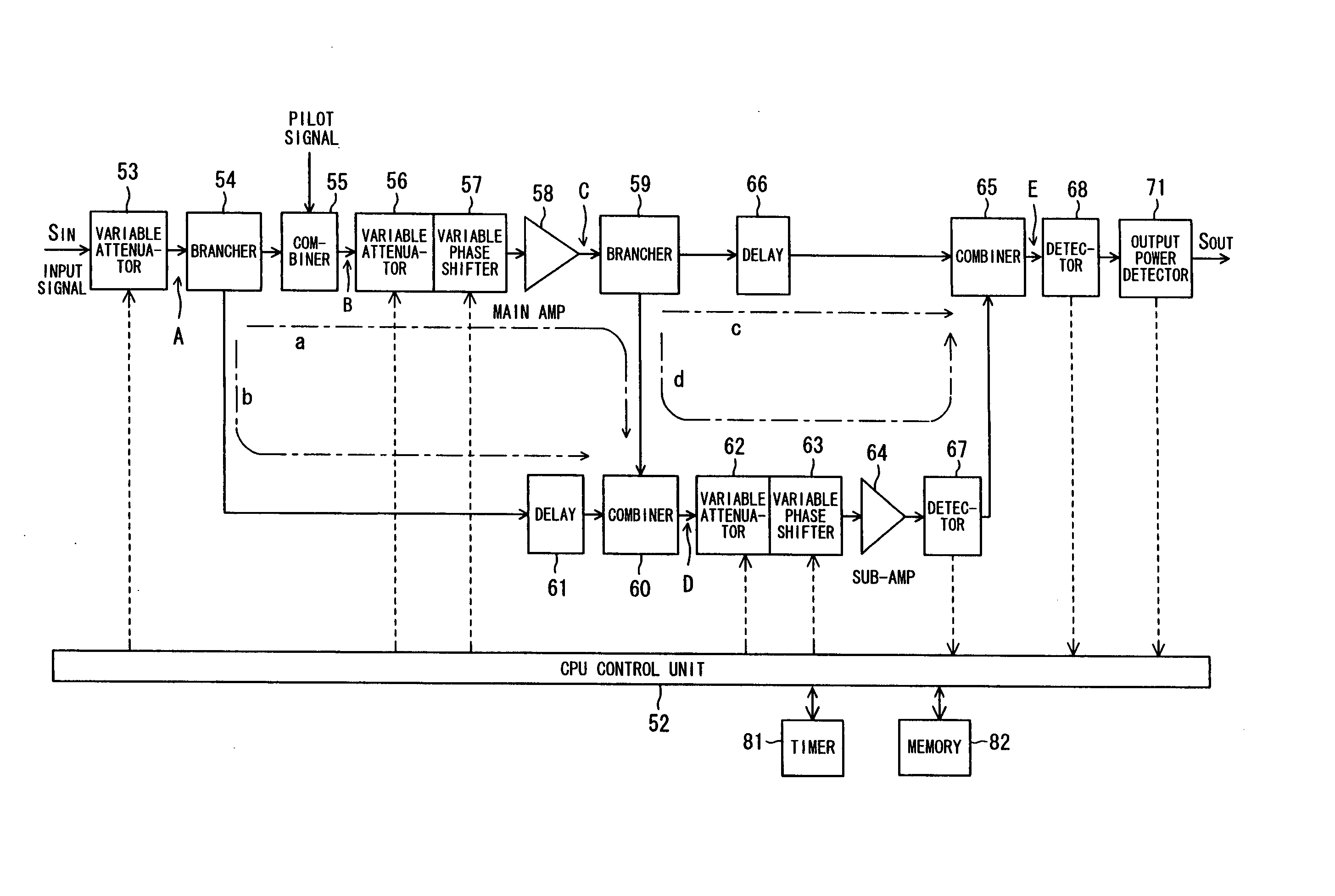 Transmission power amplifier unit