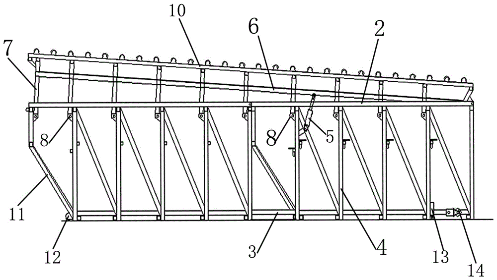 Combined cargo bridge for military aviation cargo handling