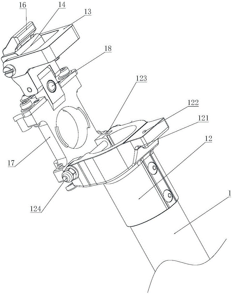 UAV (Unmanned Aerial Vehicle) arm folding mechanism