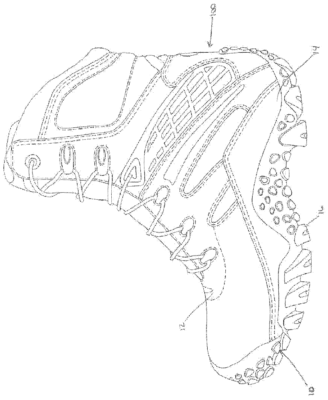 Sole component for an article of footwear and method for making same