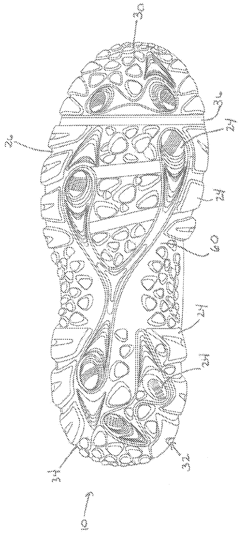 Sole component for an article of footwear and method for making same