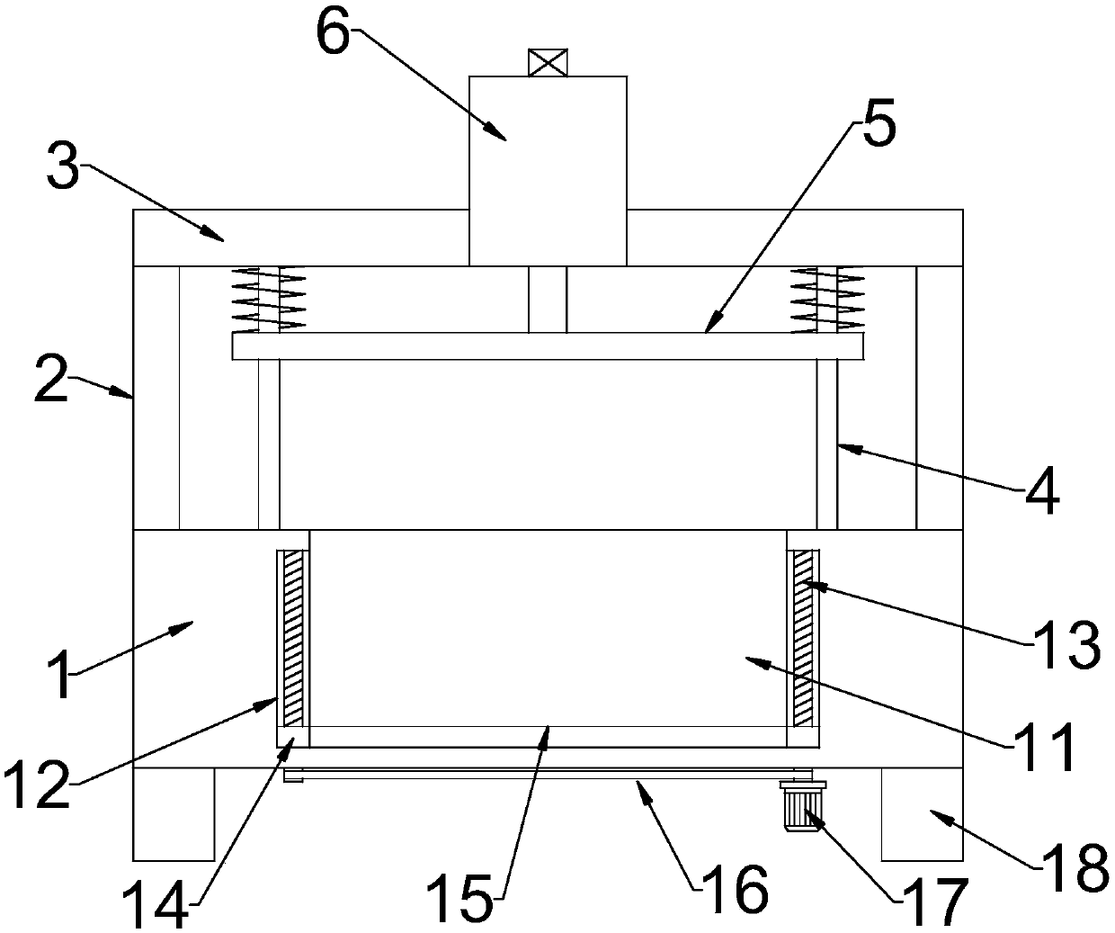 Pneumatic hot-press welding machine