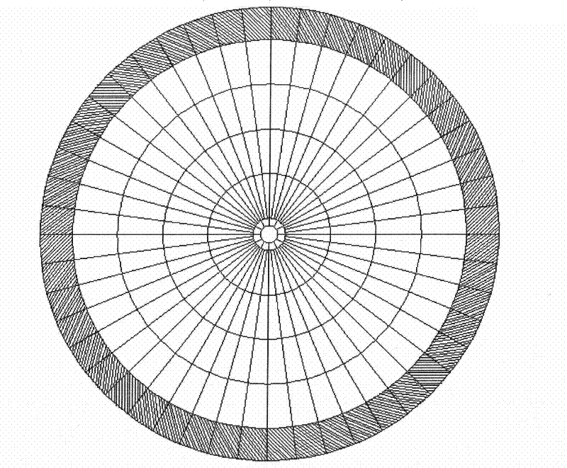 Integral type foundation of tension leg platform provided with compression resistant water storage cabins and penetration method thereof