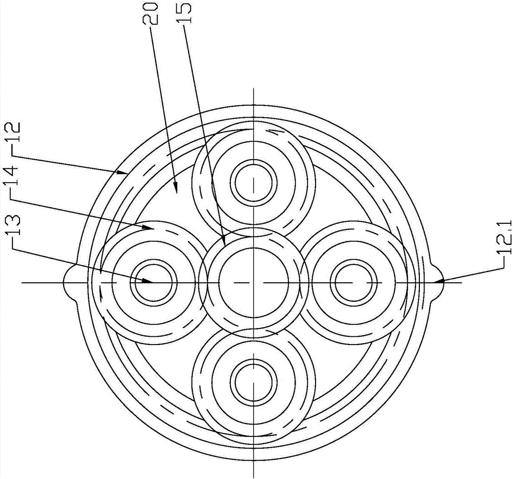 Cantilever-type planetary transmission one-way clutch
