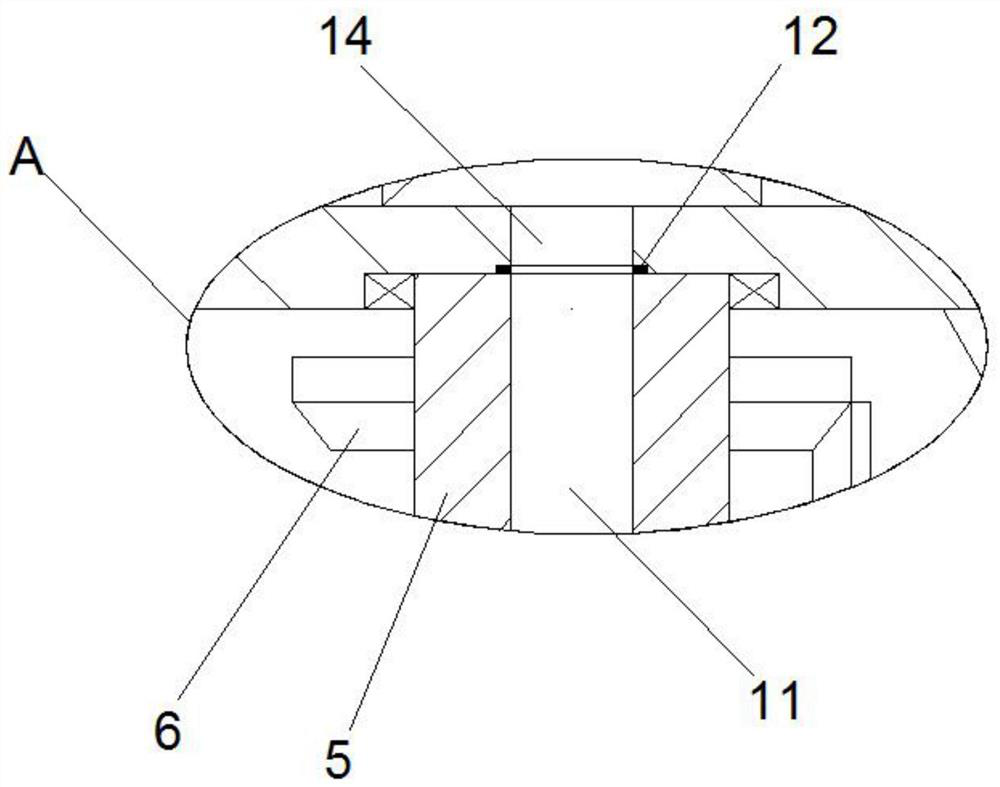 Pipeline dredging device for rural sewage treatment