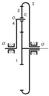 Conical surface friction differential transmission