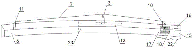 Chinese 18-stringed travel zither