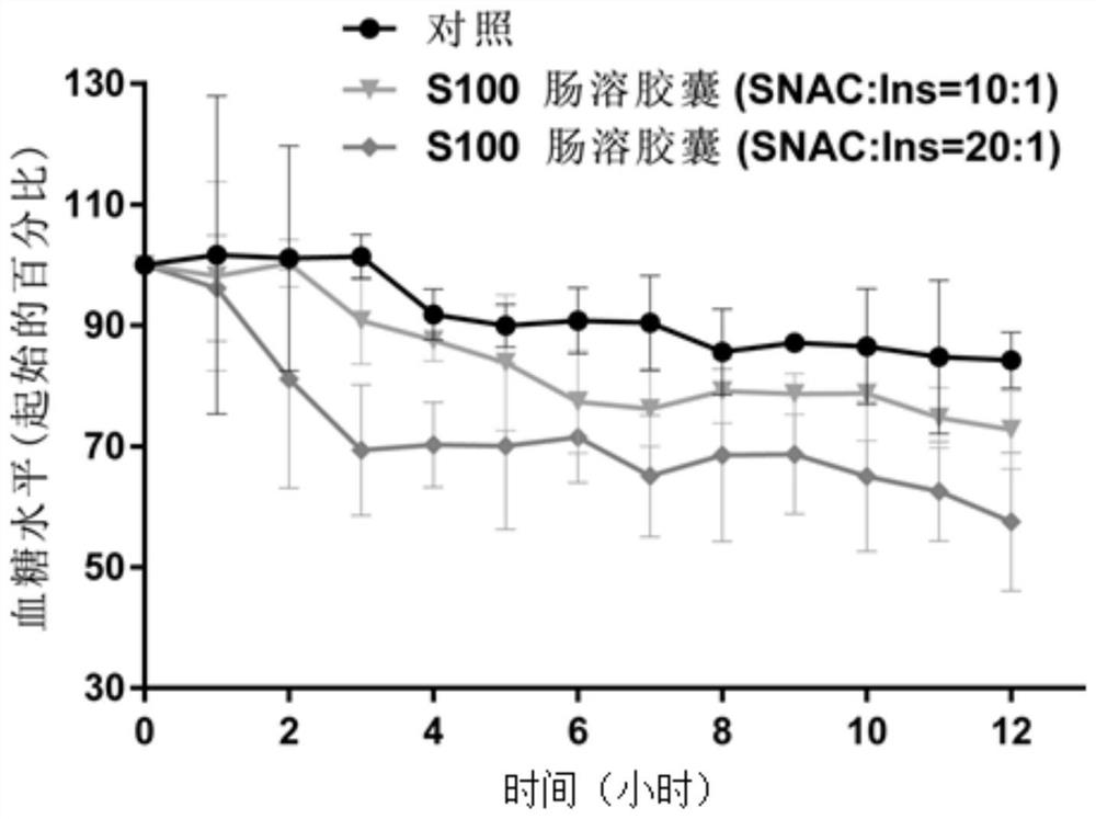 Solid particles loaded with polypeptide protein drugs, double enteric solid preparations containing the particles, preparation method and application thereof