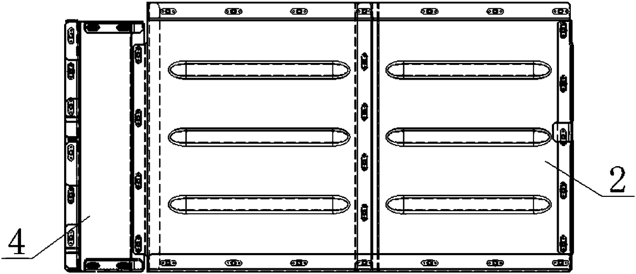 Oxygen cylinder compartment