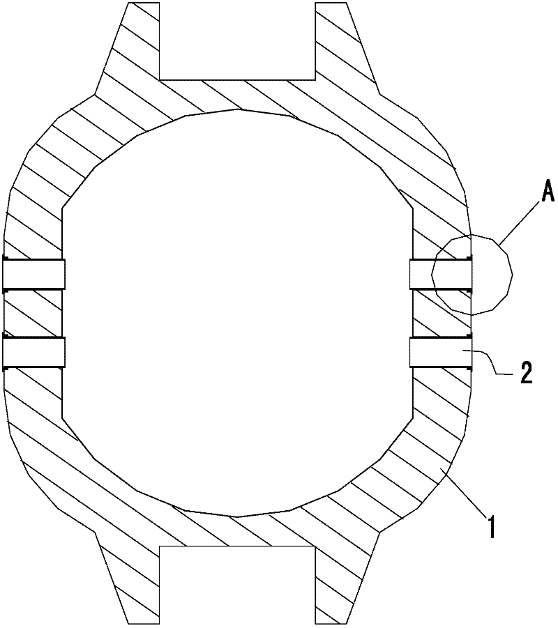 A processing method for bonding between titanium or titanium alloy watch parts with high finish