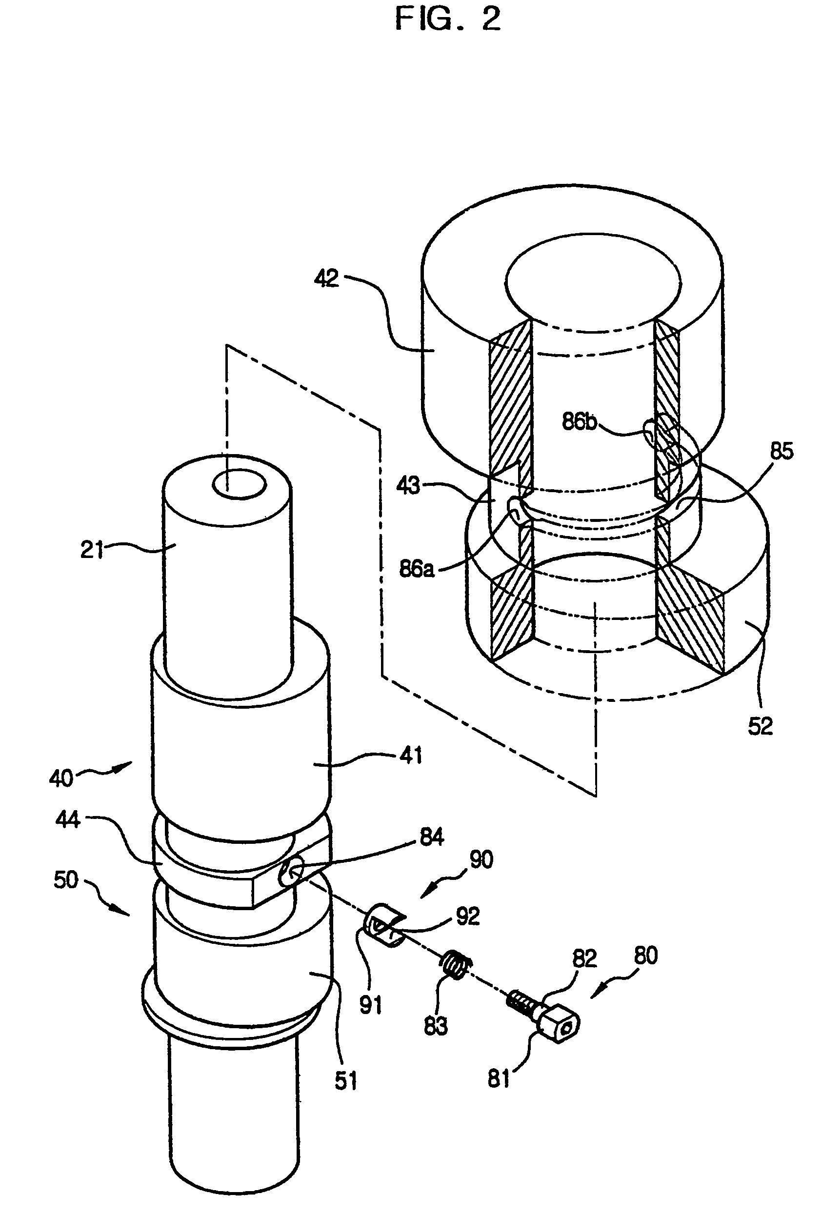 Variable capacity rotary compressor