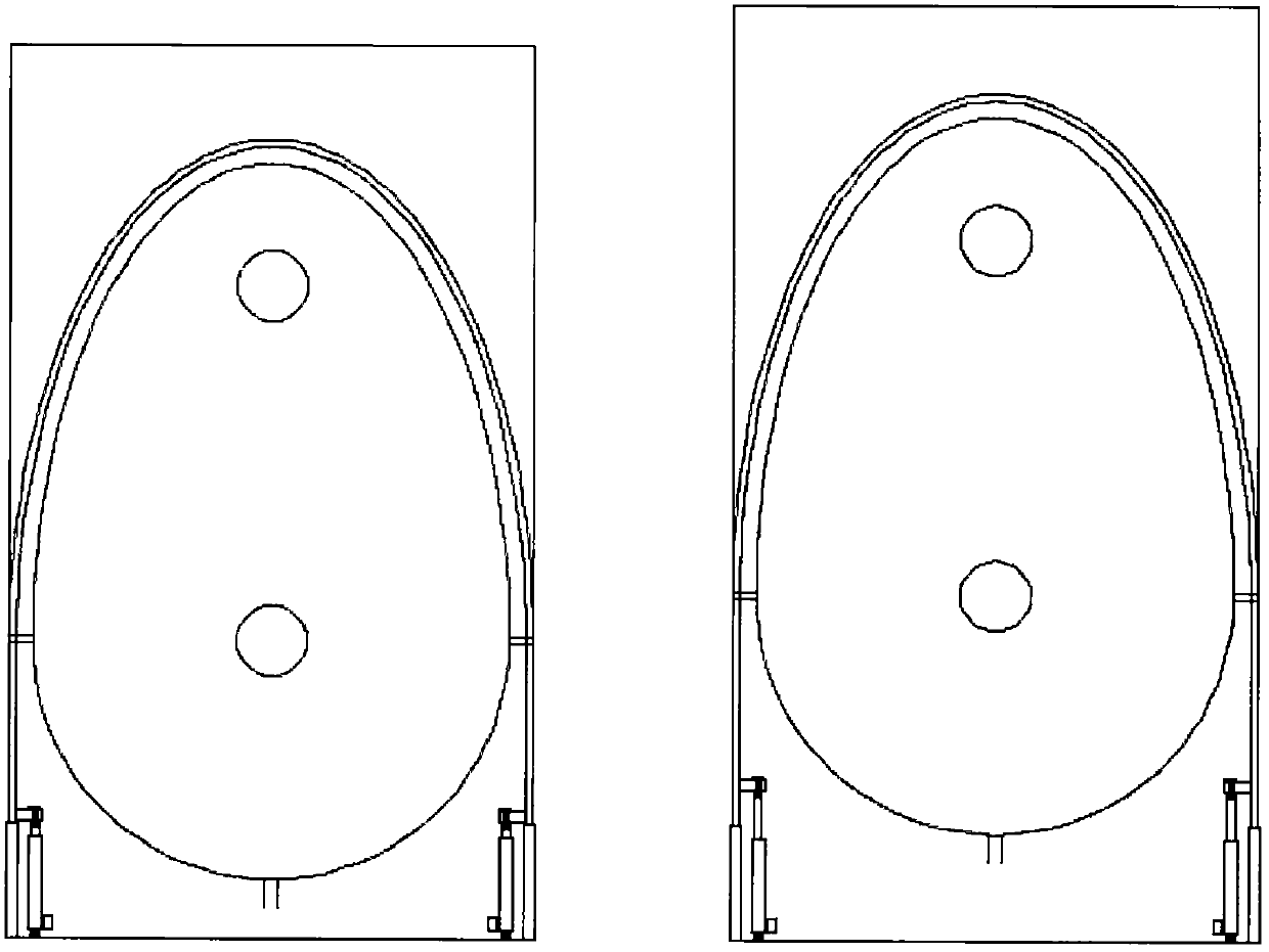 Liftable rotary closestool