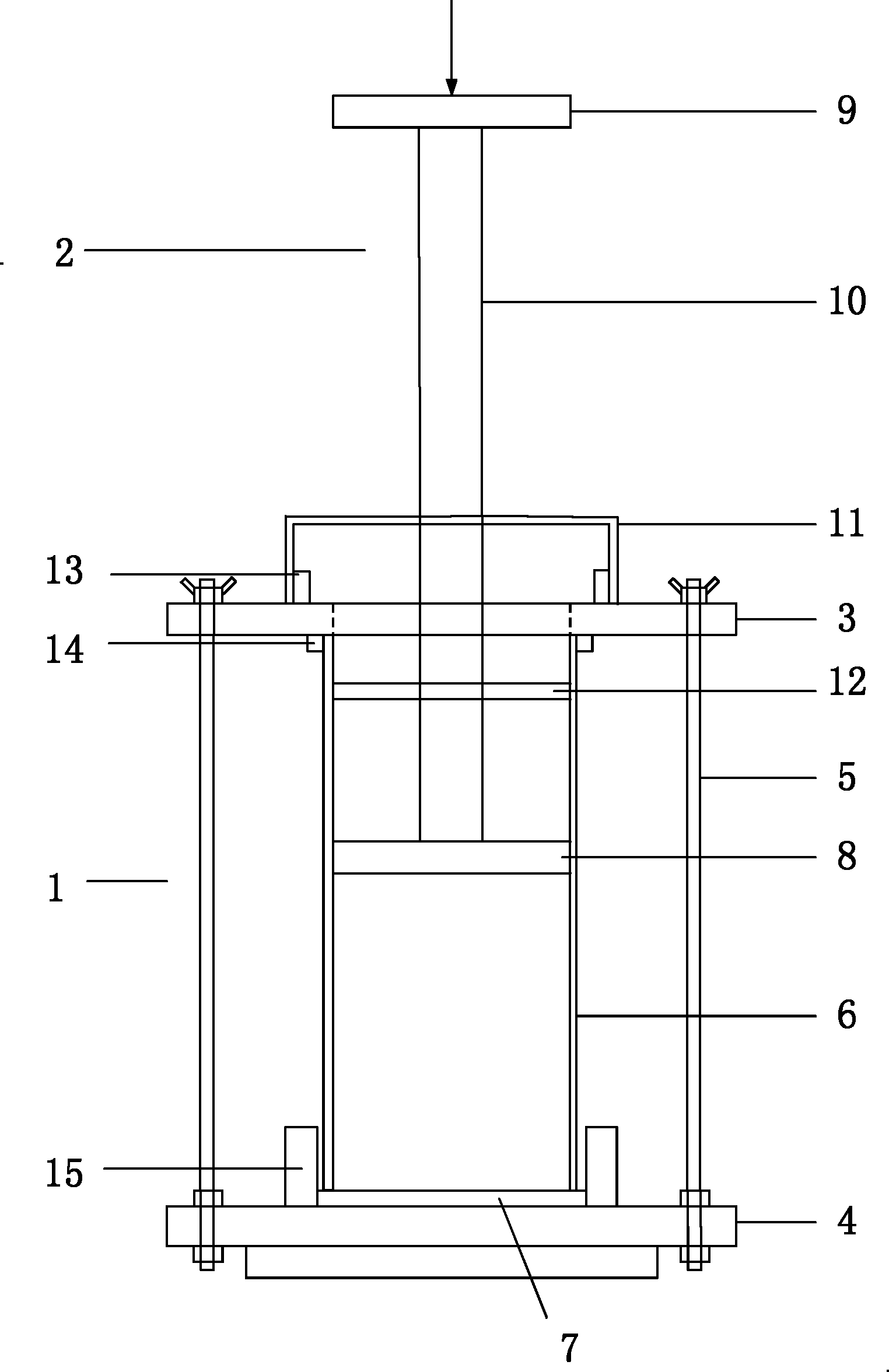 Device for preparing light-weight remoulded soil sample