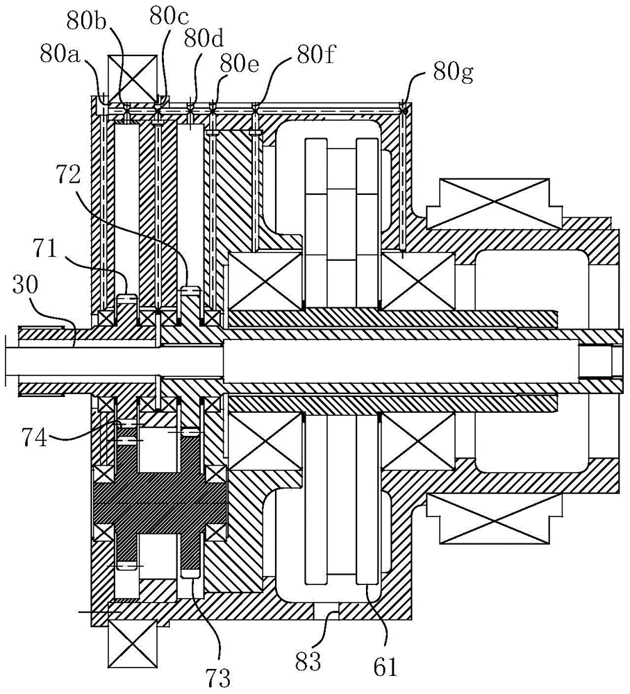 Self-lubricating vertical orientating vibrating wheel structure subjected to counterweight by using liquid