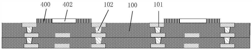 System-level packaging method and packaging structure