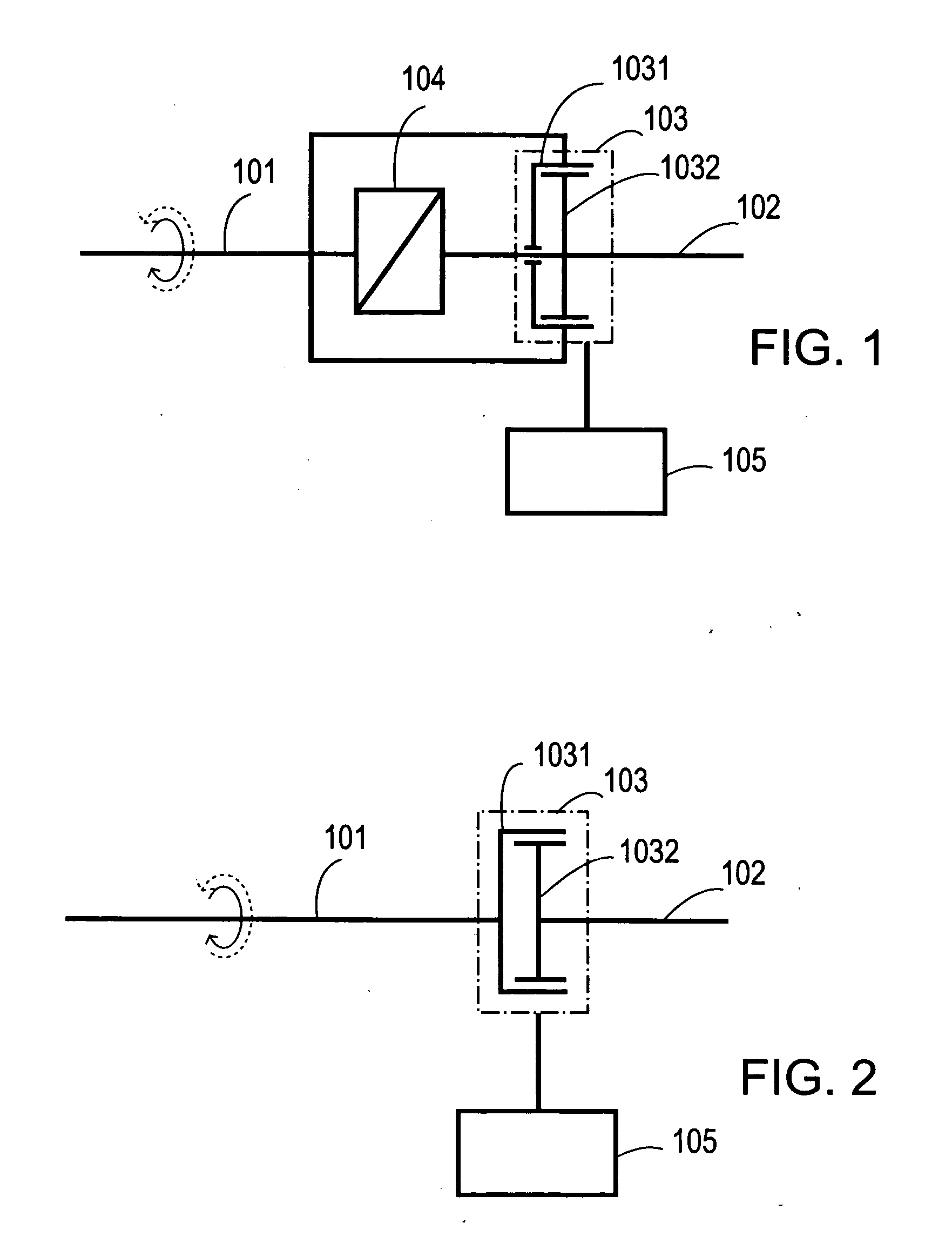 Bidirectional coupling device with variable transmission characteristics