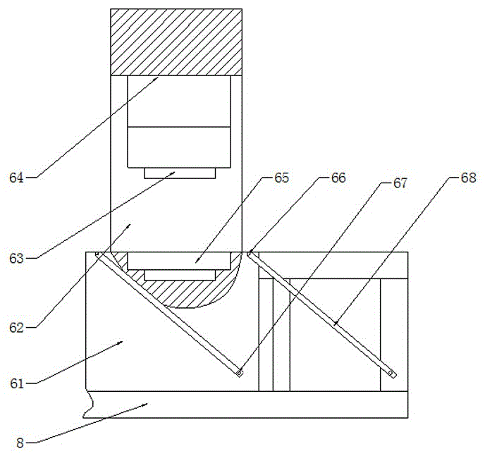 Processing equipment integrally formed with steel coil protective ring