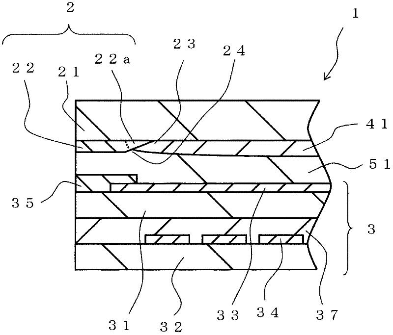 Input device and method of producing input apparatus