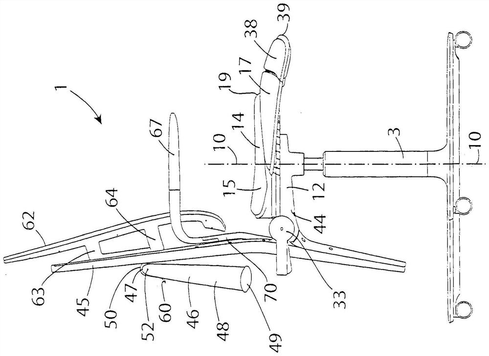 chair with exercise device