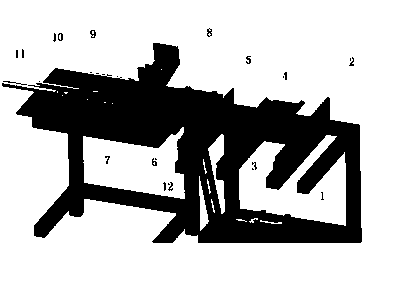 Horizontal detonator full-automatic bayonet machine