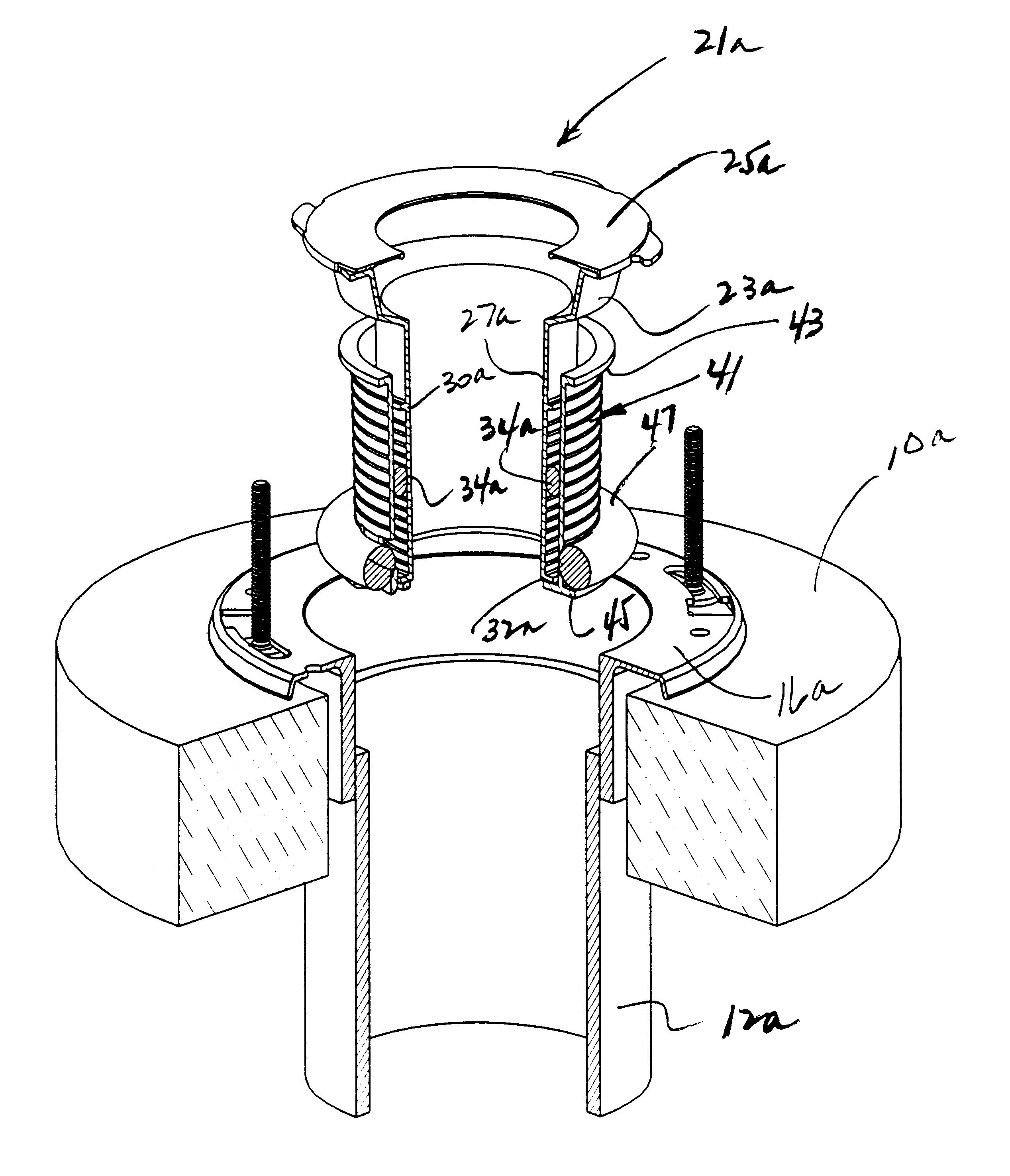Bathroom fixture gasket apparatus and method