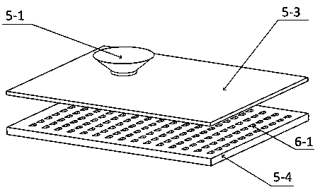 Tray automatic identification device based on magnetic sensor array