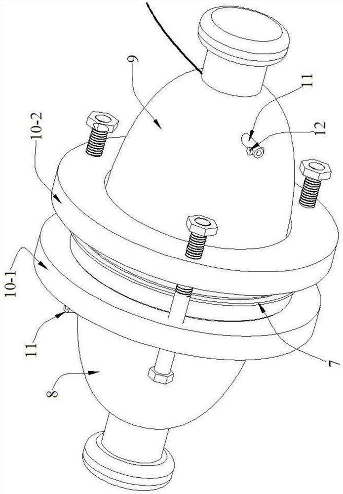 Sealing rubber material aging simulation online monitoring method