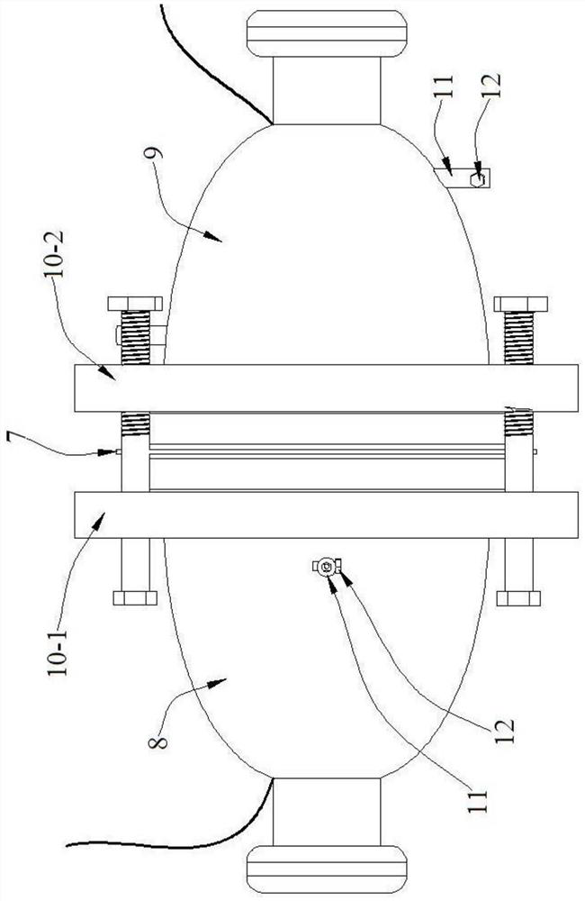 Sealing rubber material aging simulation online monitoring method