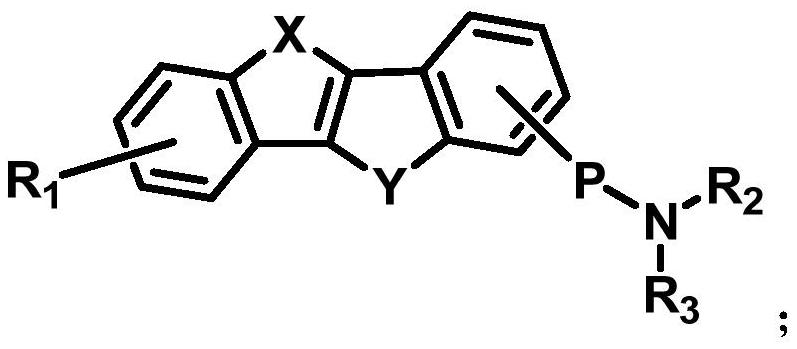 Benzothieno [3, 2-b] benzothiophene-like hole transport material and preparation method and application thereof