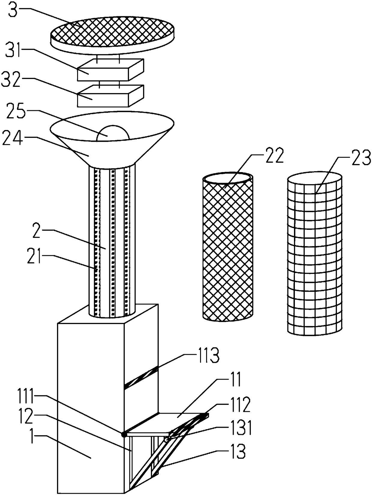 Novel solar garden landscape lamp